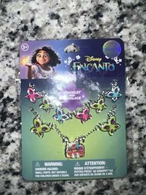 Claire s Exclusive, Disney s ENCANTO 2 PCs - Charm Bracelet & Necklace NEW