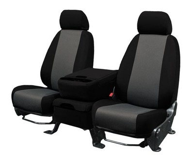 CalTrend Car Seat Covers Fit Toyota RAV4 2019-2025 Light Grey EuroSport Custom