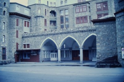 c1970's Ektachrome 35mm Slide Fairmont Banff Springs Hotel Canada Architecture