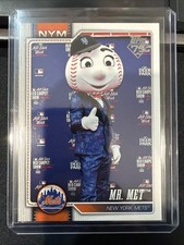 2026 Topps Series 1 Celebration Mascots  MR. MET  NEW YORK METS  #M-11
