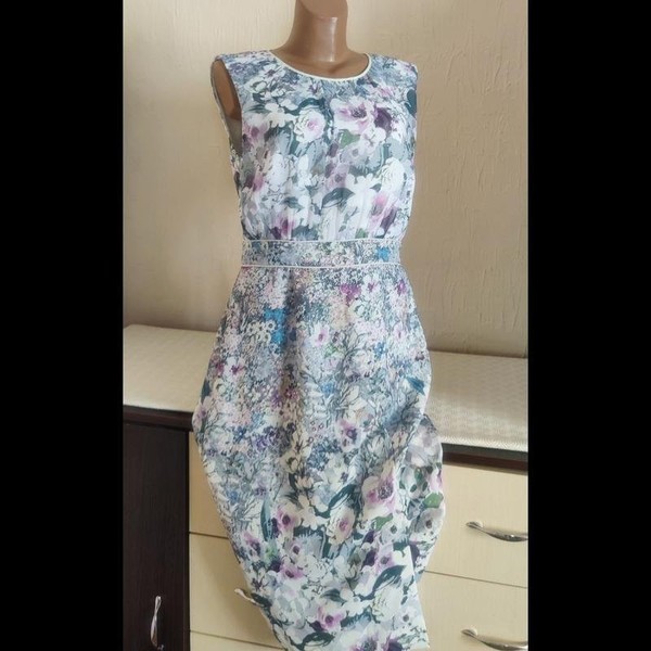Women Phase Eight Dress White 42 / XL / 50