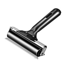 4 Inch Rubber Brayer Roller Manual Roller Tool for Printmaking Wallpaper Gluing