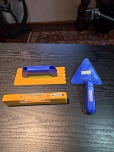 Lot Of 3 Spielstabil Sand Beach Toys Trowels And Level/Ruler