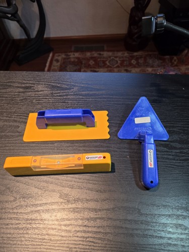 Lot Of 3 Spielstabil Sand Beach Toys Trowels And Level/Ruler