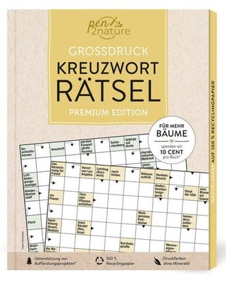Großdruck Kreuzworträtsel: Premium Edition | Über 150 knifflige Rätsel gedruckt