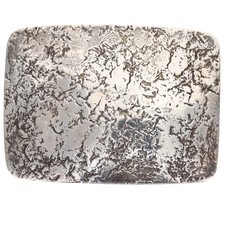 Vtg Sterling Silver 925 Jan Loco Apache Handmade Belt Buckle Native American