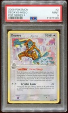 2006 POKEMON POP SERIES 4 DEOXYS #2/17 RARE PROMO HOLO FOIL PSA 9 A E11