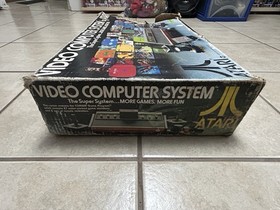 Atari 2600 Light Sixer Console With Box & Matching Serial #'s Tested & Working