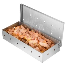 Grill Smoker Boxes,Smoke Boxes for Gas and Charcoal Grills,Charcoal Grill Acc...