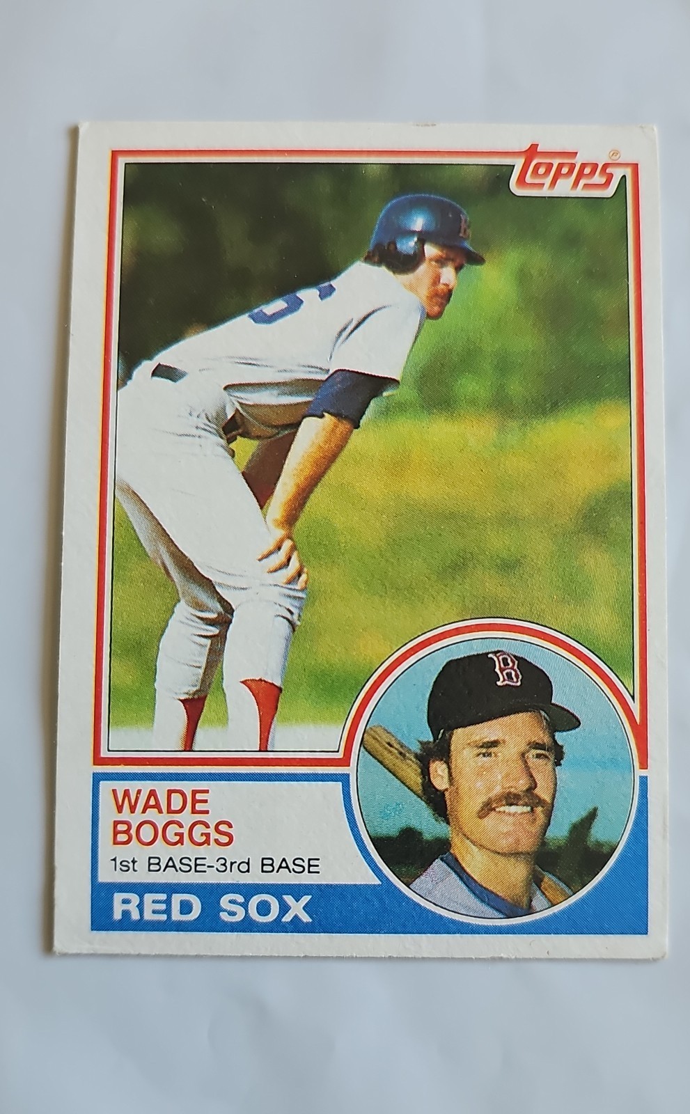 1983 Topps - Wade Boggs #498 (RC)