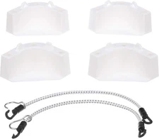 Attwood 14137-7 Cooler Mounting Kit, 4 Corner Pieces, 2 One Size, Unspecified 