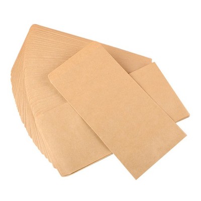  2 Count Kraftpapier Briefumschlag Kraftumschlag Braune Papiertüte