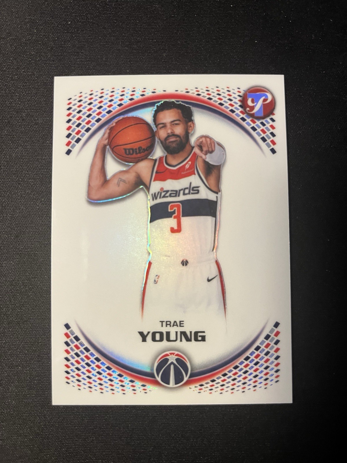 Trae Young 2025-26 Topps Pristine Basketball Refractor Washington Wizards #1