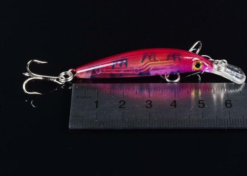 4PCS Bass Crankbaits Fishing Lures Wobblers Pike Floating Hard Swimbait Minnow - Picture 3 of 6