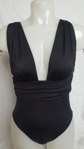 black fuller bust swimsuit