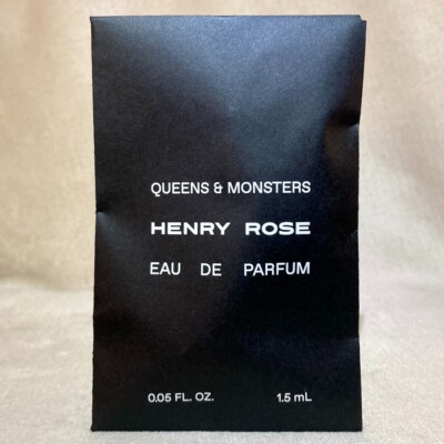 Henry Rose Queens & Monsters Eau De Parfum Sample Spray .05oz, 1.5ml Sealed Bag