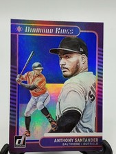 2021 Panini Donruss Baseball Diamond Kings Anthony Santander Holo Insert Card
