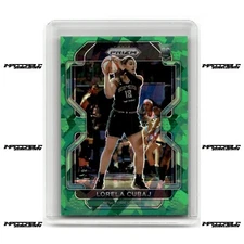 2022 Panini Prizm WNBA - Green Ice Prizm #193 Lorela Cubaj Rookie SSP