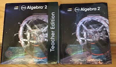 HMH Into Algebra 2 Teacher Edition  and Student Homeschool Set