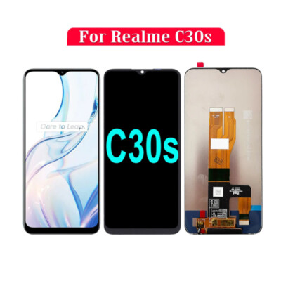 6.5'' Original For OPPO Realme C30s RMX3690 LCD Display Touch Screen Digitizer