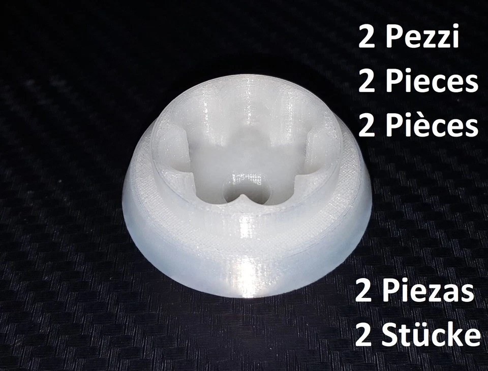 2x Giunto per LIDL Silvercrest Monsieur Cuisine Edition Plus SKMK 1200 C2 C3 D4 - Immagine 2 di 4