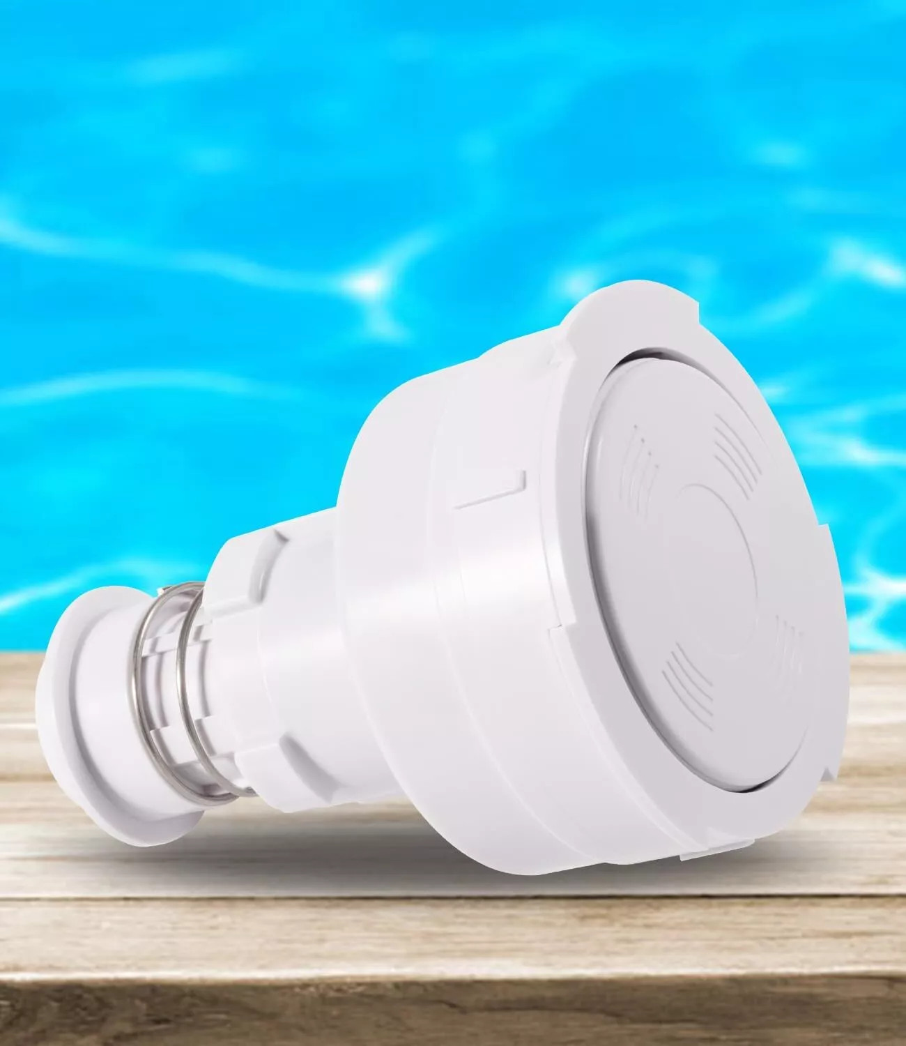 PCC2000 Rotating Pop Up Head Nozzle for Paramount in-Floor Cleaning System White