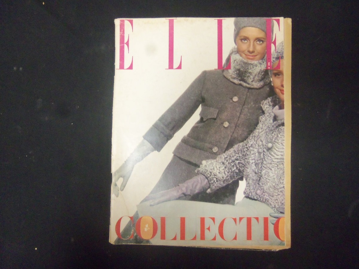 1964 SEPTEMBER 4 FRENCH ELLE MAGAZINE - NICE COVER, PHOTOS & ADS