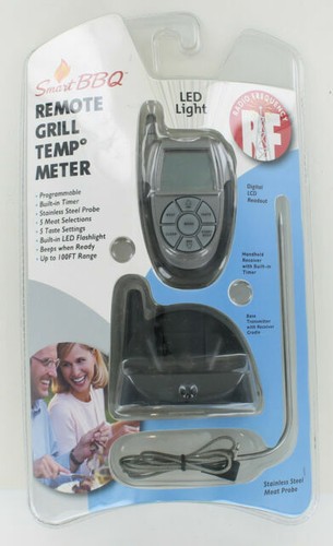 CAPPEC Set Of 4 Universal Grill Thermometer Clip – Halterung Für Temperatursonden Bei Smoker, Grill & Ofen