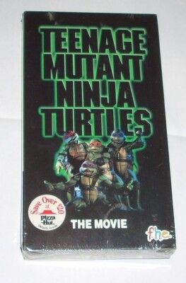 NEW SEALED Teenage Mutant Ninja Turtles - The Movie (VHS, 1990
