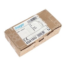 Hager 6A RCBO Type A 30mA C Curve 10kA 1P ADA156U