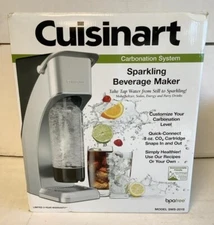 Cuisinart SMS-201S Carbonation System Sparkling Beverage Maker Silver