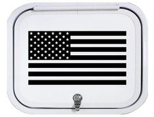 American Flag decal sticker car truck window vinyl graphic Made In USA