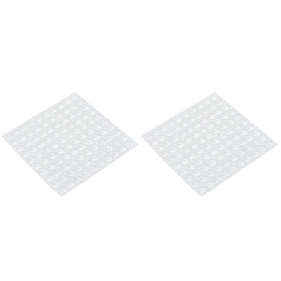 100 PCS Hemisphere Clear Anti-Rutsch-Silikagel-Stoßdämpfer-Silikon-Fußpolster