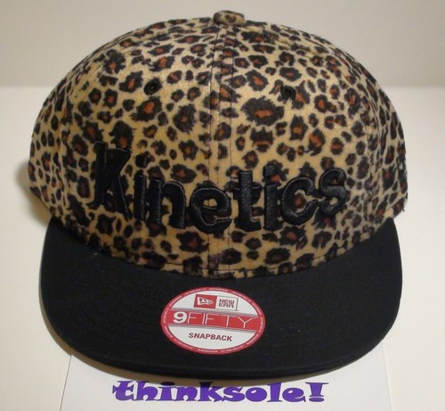 RARE KINETIC NEW ERA LEOPARD SNAPBACK ADIDAS ORIGINAL SUPERSTAR 80s ANIMAL PACK - Picture 1 of 6