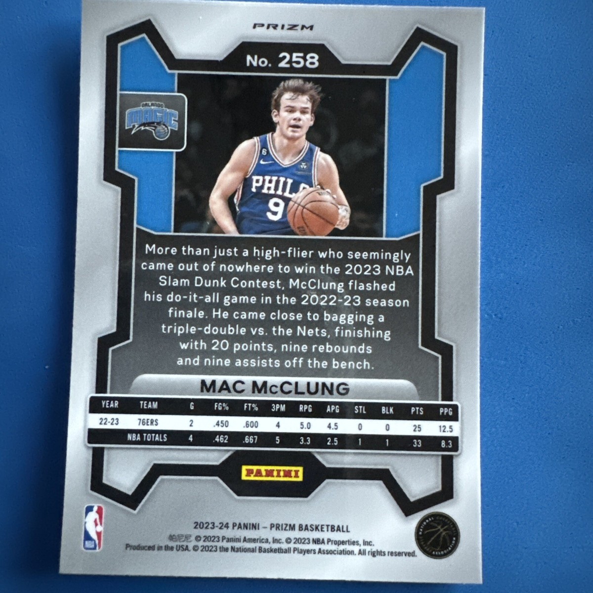 Mac McClung /39 Silver Crystals パラレル 直筆 サイン Auto 2021