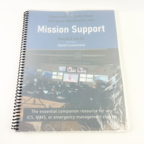 New Mission Support Manual & Job Aid 2nd Edition Emergency ICS NIMS | eBay