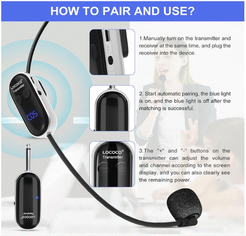 Professional Wireless Microphone TX + RX - Picture 7 of 10