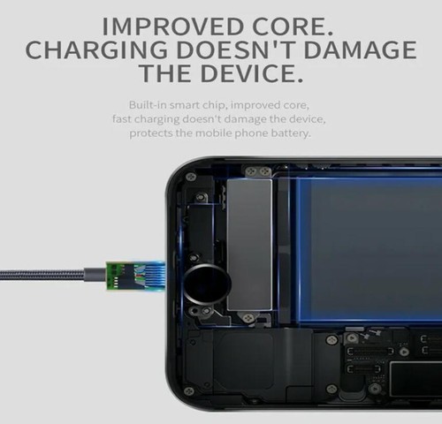 Universal 3 in 1 Charging Cable USB Multi Function Phone Charger Cord Type-C IOS - Picture 16 of 24