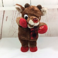 Dan Dee Collectors Rudolph Red Nosed Reindeer Animated Musical Dancing WORKS
