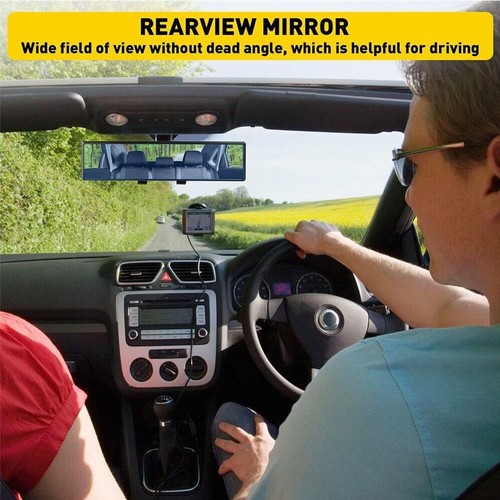 Angel View Panoramic Wide Angle Car Rear View Mirro Mirror Lens 270mm TintHot~ - Picture 5 of 20
