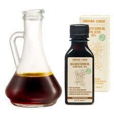 Siberian Sea Buckthorn Oil with Pine Resin 100 Unrefined Cold-Pressed 100ml