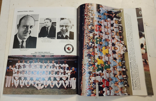 1974 WORLD SERIES Program SIGNED by EMMETT ASHFORD & VINCENT PRICE - A's Dodgers - Picture 18 of 19