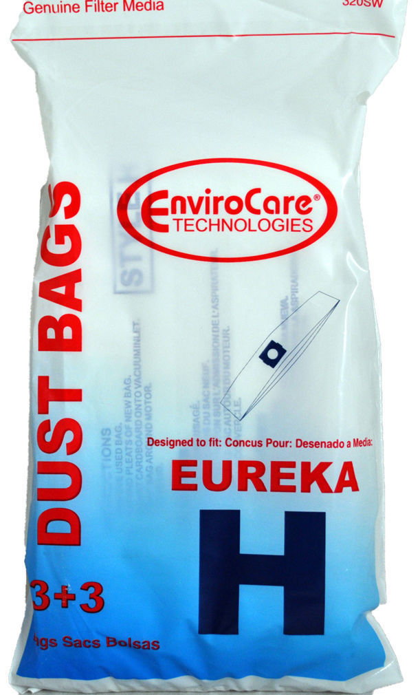 Eureka Style H Upright Vacuum Bags, 3 Per Pack eBay