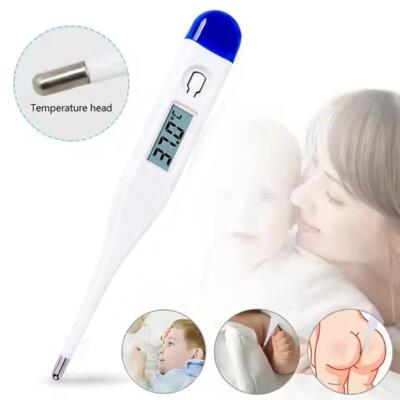 Electronic Digital Fast Reading Thermometer Body Electronic LCD Display,