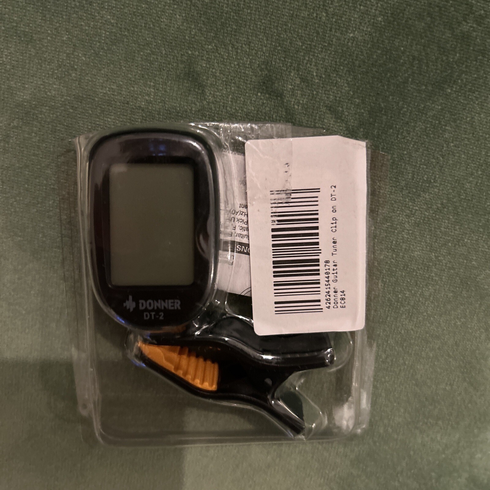 Donner DT2 Guitar Tuner Clip on Chromatic Digital Tuner Acoustic