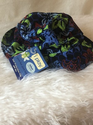 iPlay Blue Infant Sun Protection Boy's Hat UPF 50+ Size 6-18 months