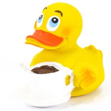 Coffee Rubber Duck, 100 All Natural Rubber Ducks