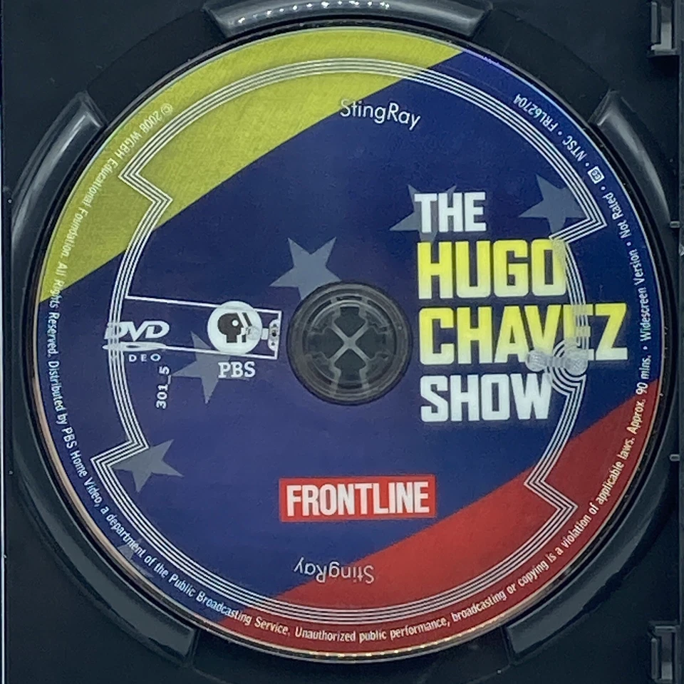 Frontline: The Hugo Chavez Show DVD PBS WGBH Venezuela Latin America EX-LIBRARY Foto 3 de 4