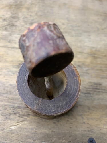 Vintage Rustic Wooden Toothpick Holder Tucson Arizona-Has Been Well Used - Picture 13 of 22