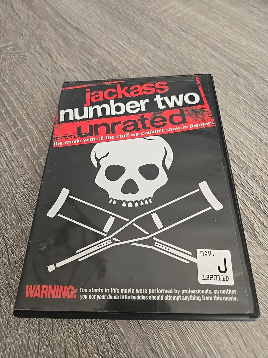 JACKASS NUMBER TWO UNRATED DVD MOVIE A1829 | eBay